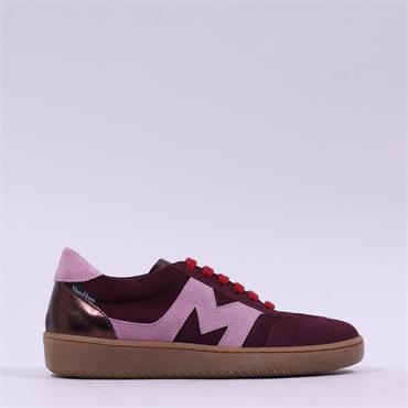 Marco Moreo Doha Gumsole M Trainer - Wine Suede